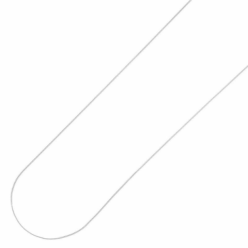 ［1M×1本］サージカルステンレス喜平チェーン0.3×1.0mm［銀シルバー］金具パーツ素材金属アレルギー対応