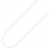 ［1M×1本］サージカルステンレス喜平チェーン0.3×1.0mm［銀シルバー］金具パーツ素材金属アレルギー対応