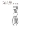 バチカン Aカン 大 セット シルバー サージカルステンレス パーツ 金属アレルギー対応