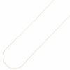 ［1M×1本］サージカルステンレス喜平チェーン0.3×1.0mm［銀シルバー］金具パーツ素材金属アレルギー対応