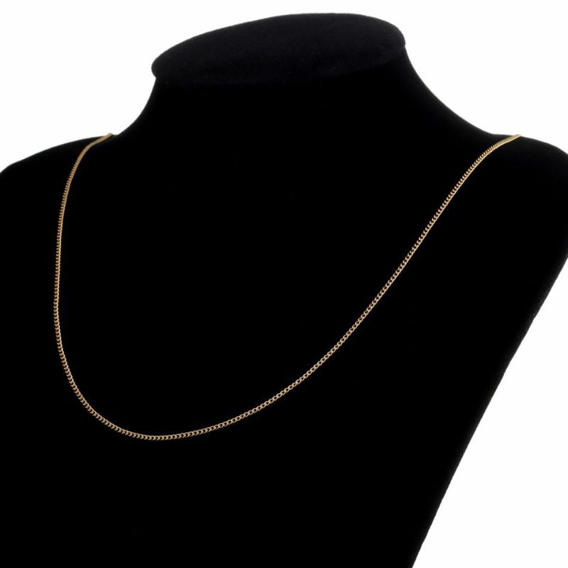 喜平チェーン 0.3×1.0mm ゴールド サージカルステンレス パーツ 金属アレルギー対応