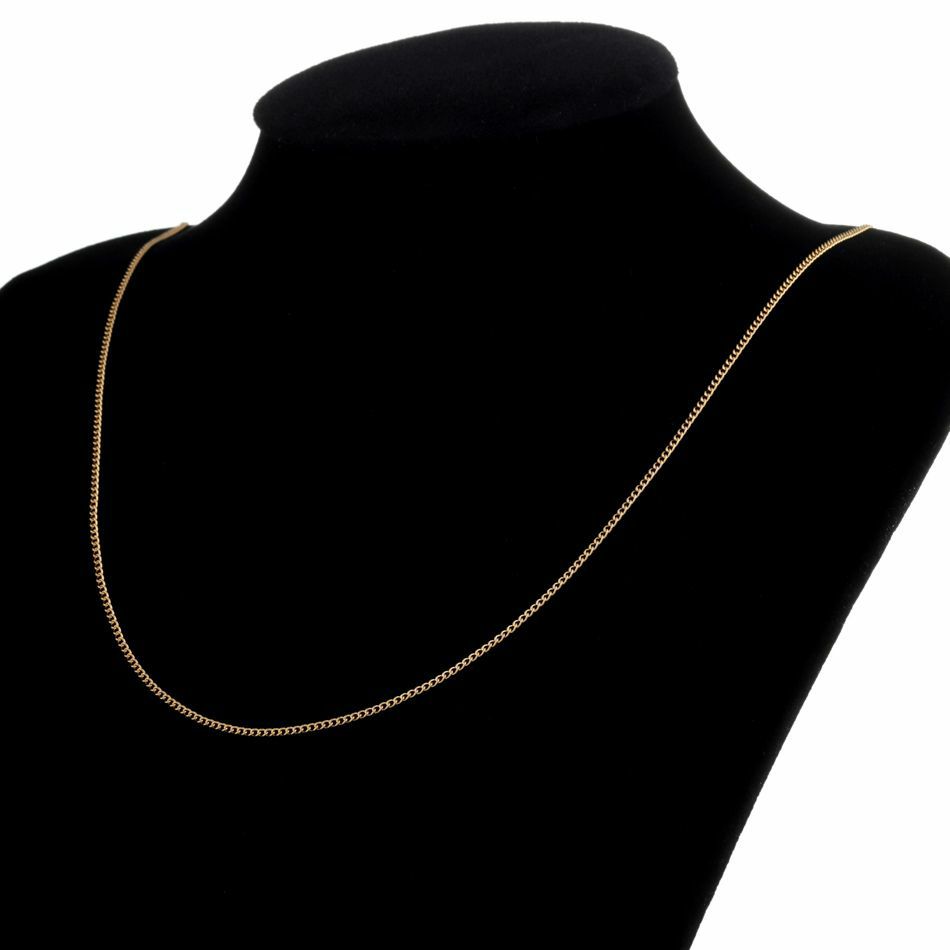 喜平チェーン 0.3×1.0mm ゴールド サージカルステンレス パーツ 金属アレルギー対応