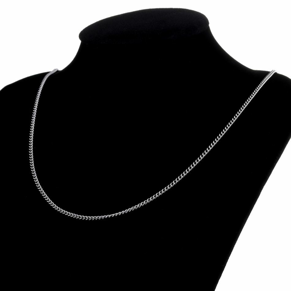 喜平チェーン 0.5×2.0mm シルバー サージカルステンレス パーツ 金属アレルギー対応