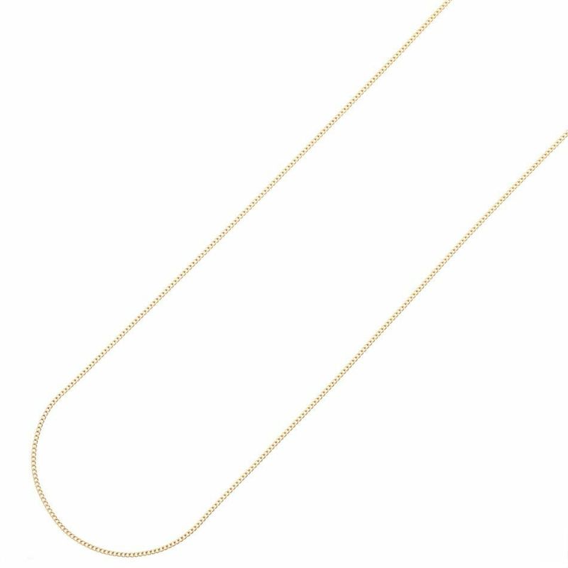 ［1M×1本］サージカルステンレス喜平チェーン0.3×1.0mm［銀シルバー］金具パーツ素材金属アレルギー対応