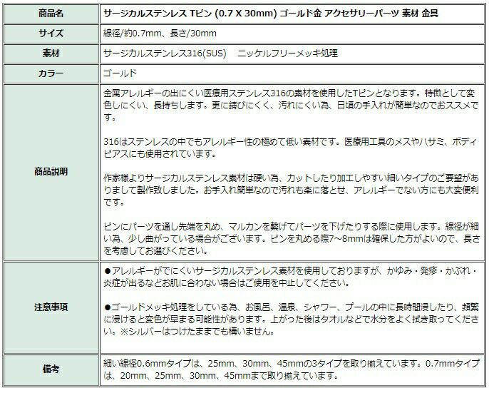 基礎金具ピン