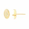 ［20個］サージカルステンレスシャワー台付き*ピアス*10mm［ゴールド金］金具パーツ金属アレルギー