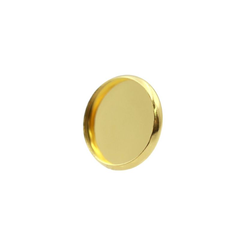 ［10個］ステンレスカン無しミール皿14mm［ゴールド金］パーツレジン金属アレルギー対応