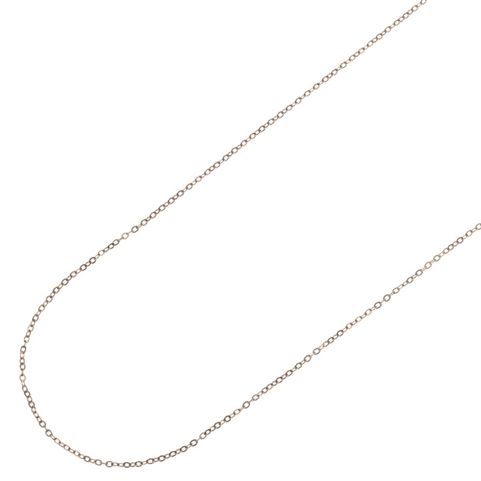 [1M×1本]サージカルステンレスアズキチェーン1.5mm［★ピンクゴールド］アクセサリーパーツ金アレ
