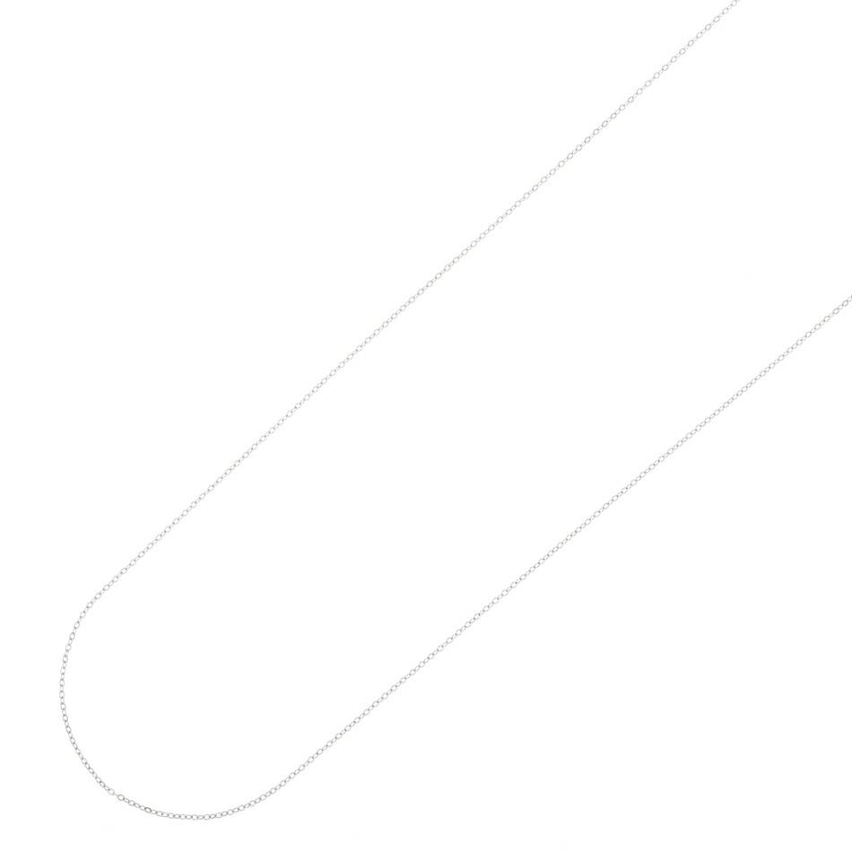[1M×1本]サージカルステンレスアズキチェーン1.3mm［銀シルバー］アクセサリーパーツ金属アレルギー対応
