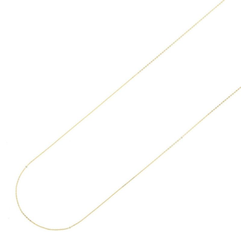 [5M×1本]サージカルステンレスアズキチェーン【高品質】1.2mm［ゴールド金］アクセサリーパーツ金属アレルギー対応