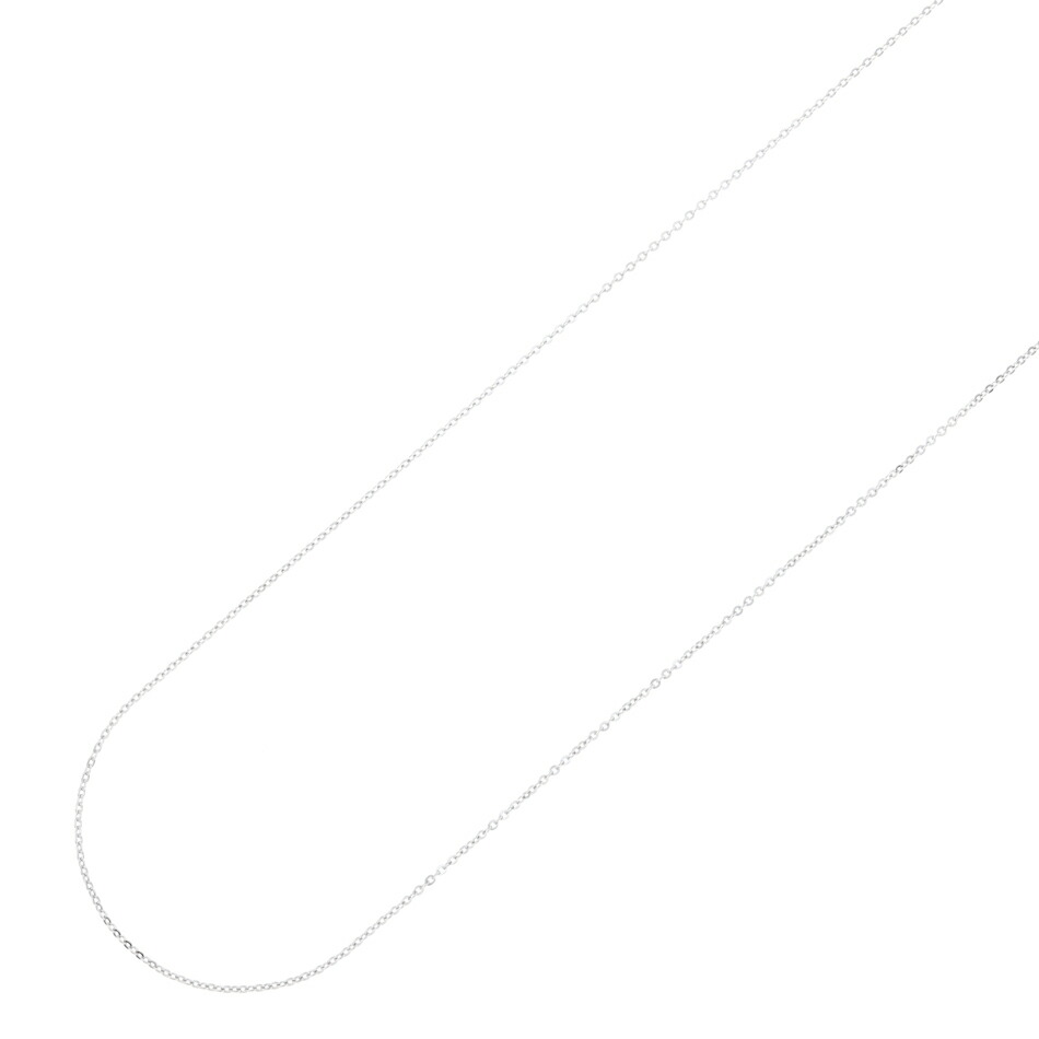 [1M×1本]サージカルステンレスアズキチェーン【高品質】1.5mm［銀シルバー］アクセサリーパーツ金属アレルギー対応