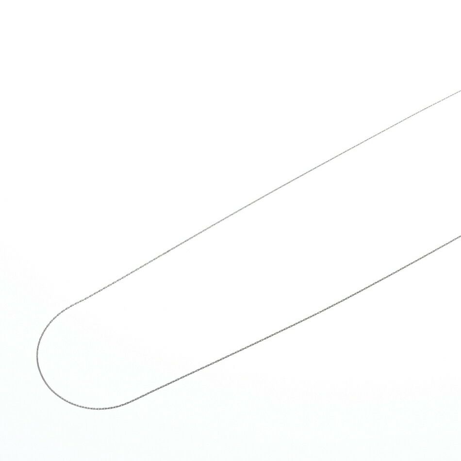 [5M×1本]サージカルステンレス＊スエッジ＊チェーンA［銀シルバー］パーツ金属アレルギー対応