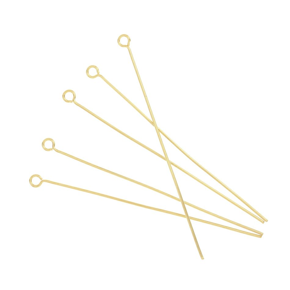 9ピン * 激 * 細 線径 (0.5 X 40mm) [ ゴールド 金 ]  