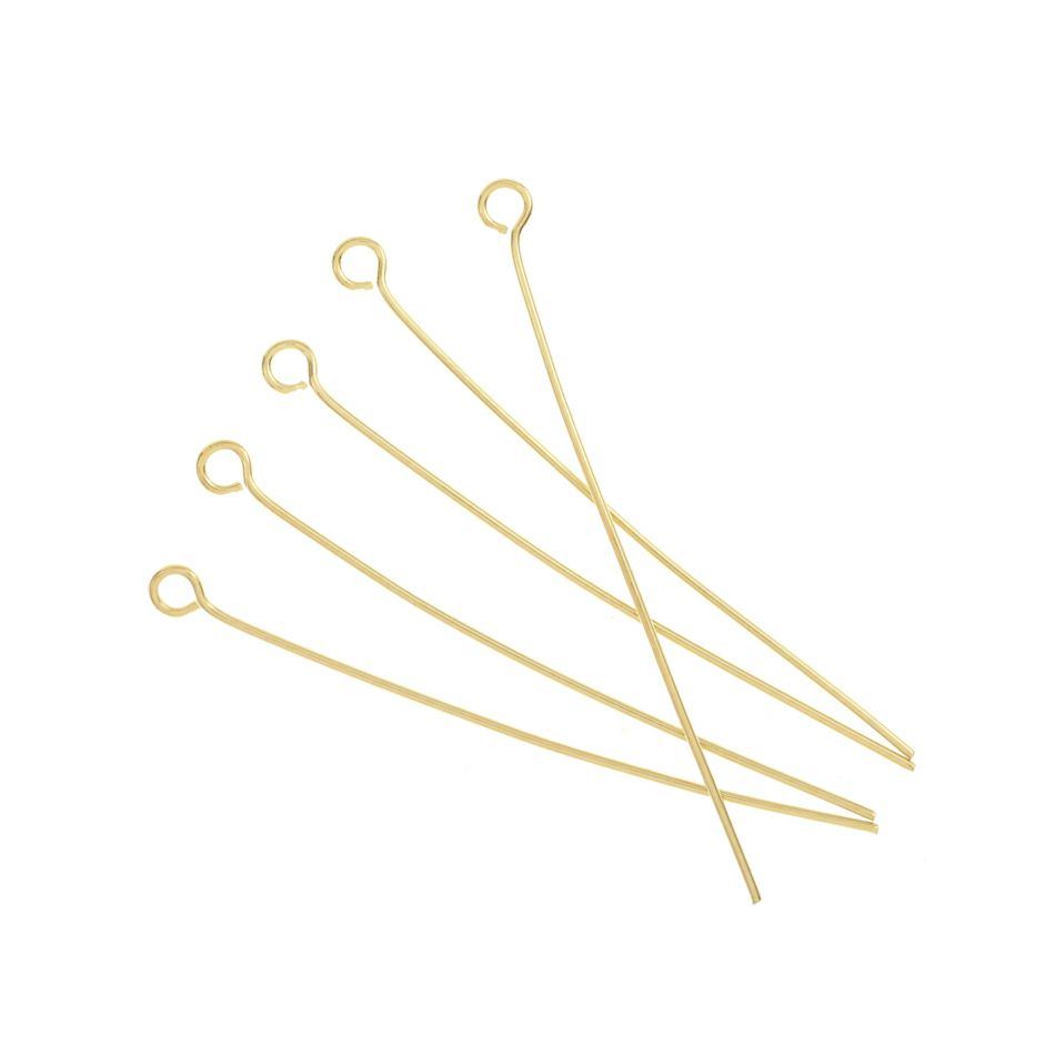 9ピン * 激 * 細 線径 (0.5 X 35mm) [ ゴールド 金 ]  