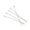 9ピン * 激 * 細 線径 (0.5 X 35mm) [ 銀 シルバー ]  