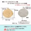 [2個]サージカルステンレスコインチャームC《18mm》[ゴールド金]パーツ金属アレルギー対応