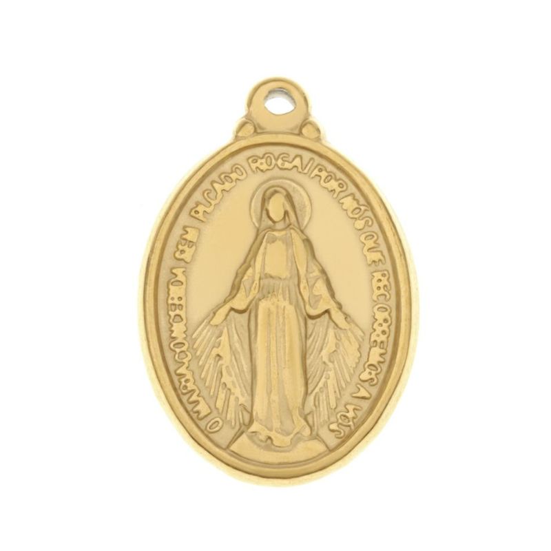 マリア メダイ チャーム 大 [ ゴールド 金 ] 