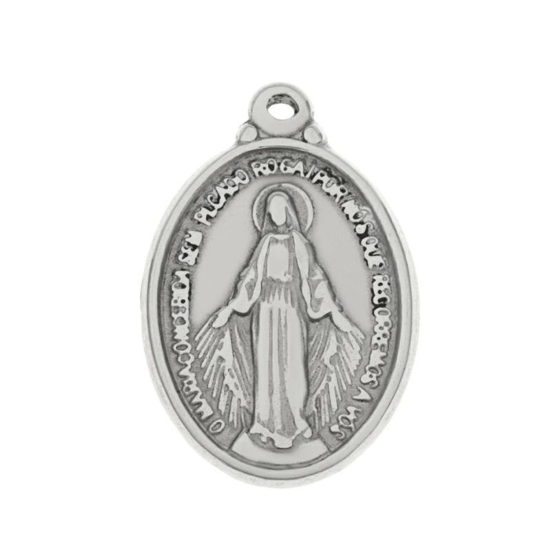 マリア メダイ チャーム 大 [ 銀 シルバー ] 