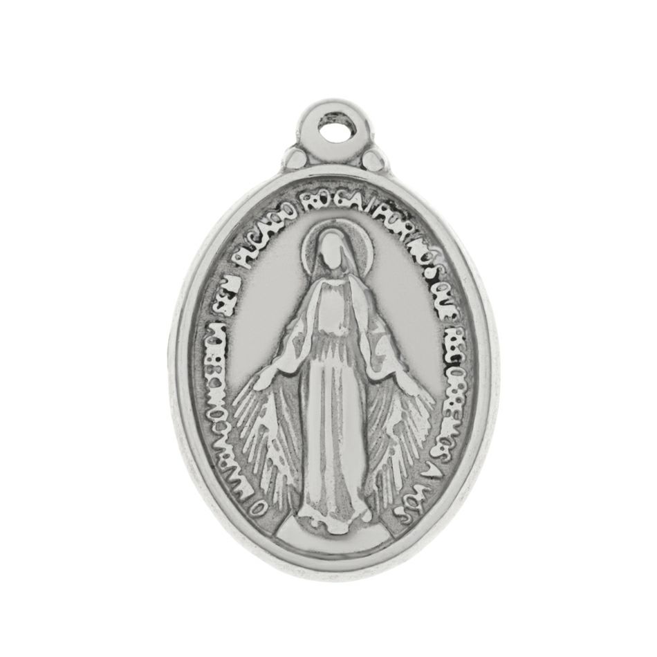 マリア メダイ チャーム 大 [ 銀 シルバー ] 