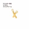 2つカン X ミニチャーム ゴールド サージカルステンレス パーツ 金属アレルギー対応