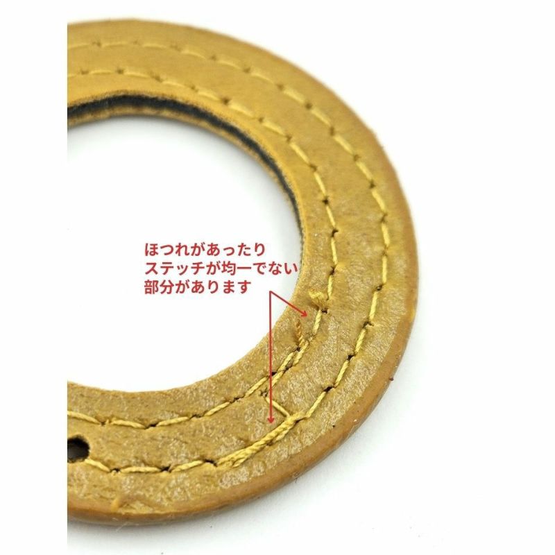 [2個] フェイクレザー ラウンド 円 丸 チャーム 選べるカラー 3色 注意事項