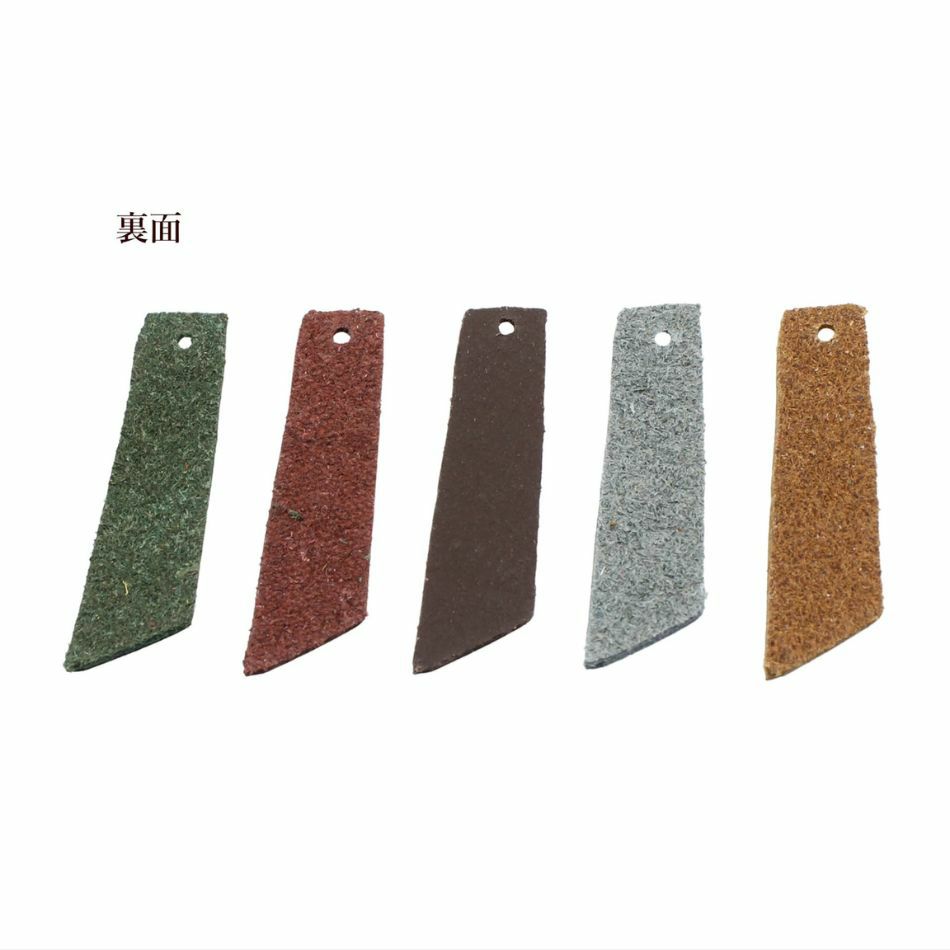 レザータグタッセル 選べるカラー 4色 裏面
