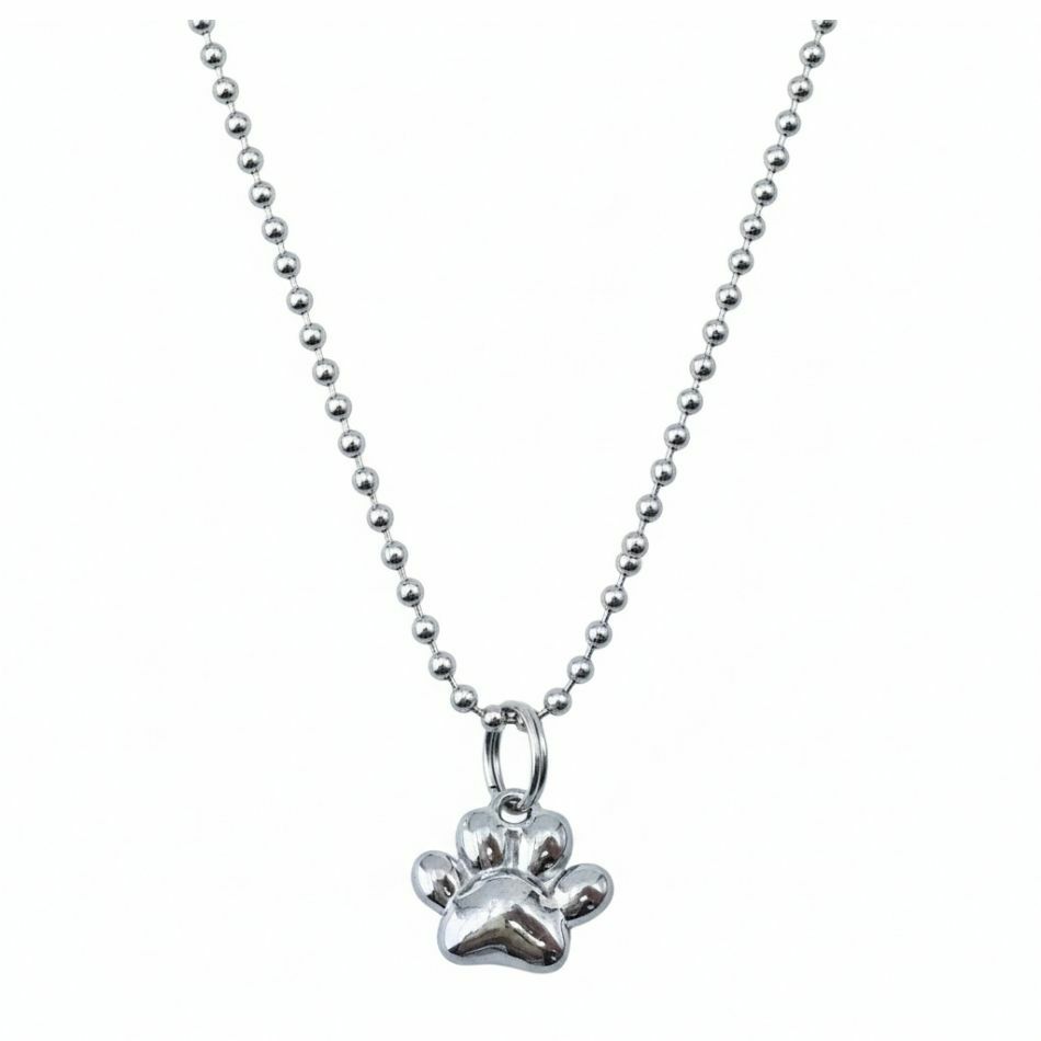 ぷっくり 肉球 チャーム [ 銀 シルバー ] 作品例