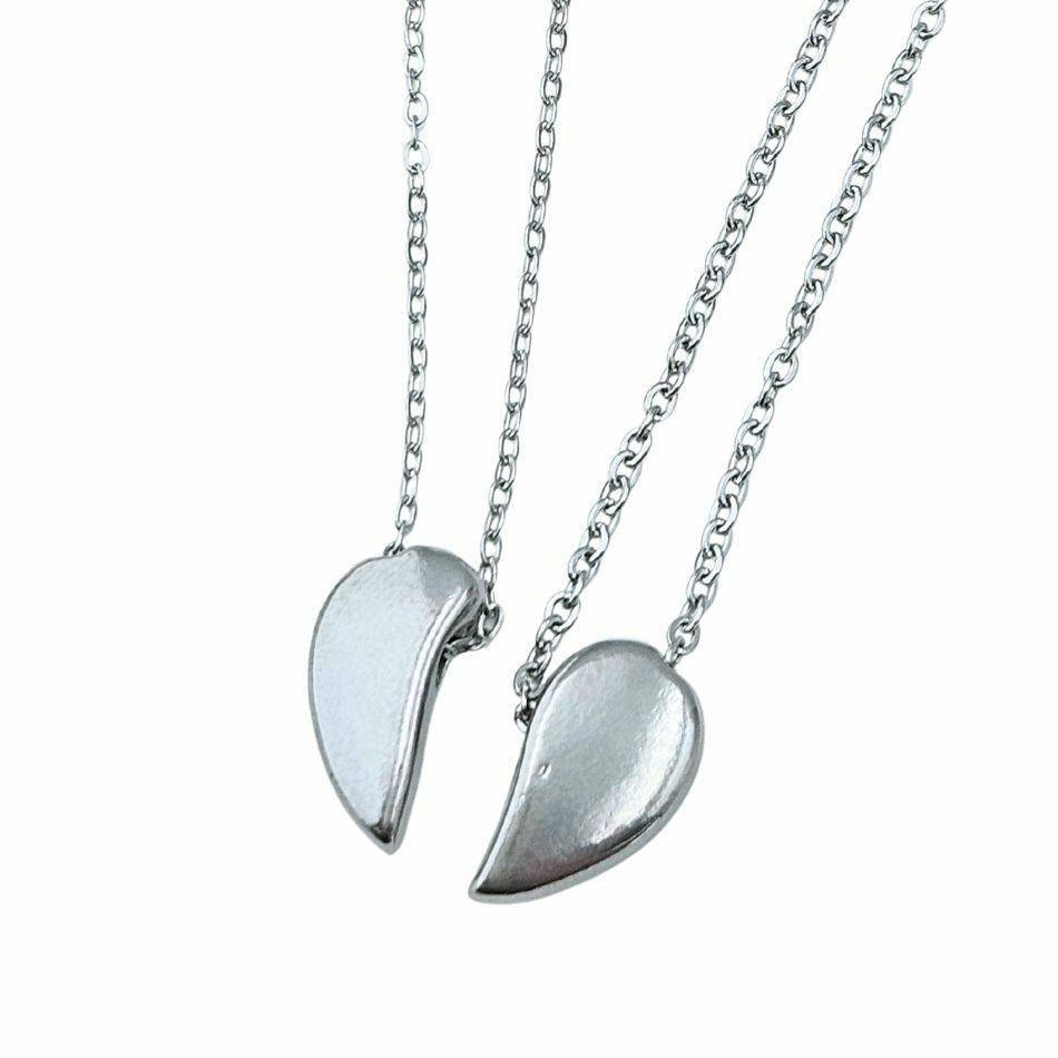 ペア ハート チャーム [ 銀 シルバー ] 作品例