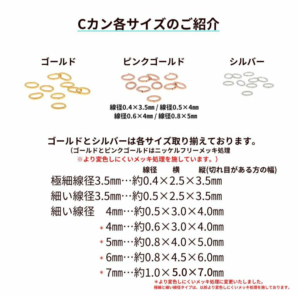 Cカン各種サイズ